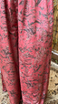 Silk Wide Leg Pant - Australian Coral