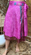 Midi Multi Wear Reversible Skirt - Bright Pink