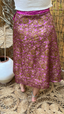 Midi Multi Wear Reversible Skirt - Bright Pink