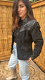 Vintage Suede Leather Western Jacket