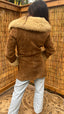 Vintage Suede Fur Jacket