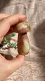 Peach Calcite Crystal Mushroom
