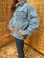 Wrangler Denim Jacket with Flower Crochet