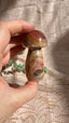 Peach Calcite Crystal Mushroom